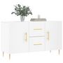 Voir la diapositive 3 : VIDAXL Buffet blanc 100x36x60 cm bois d ingénierie