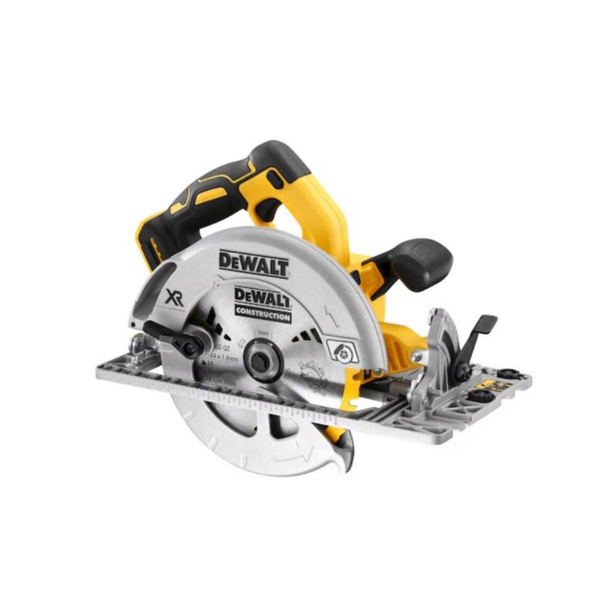 Dewalt Scie circulaire Brushless XR 18V DEWALT - 184 mm - Sans batterie ni chargeur - DCS572NT-XJ