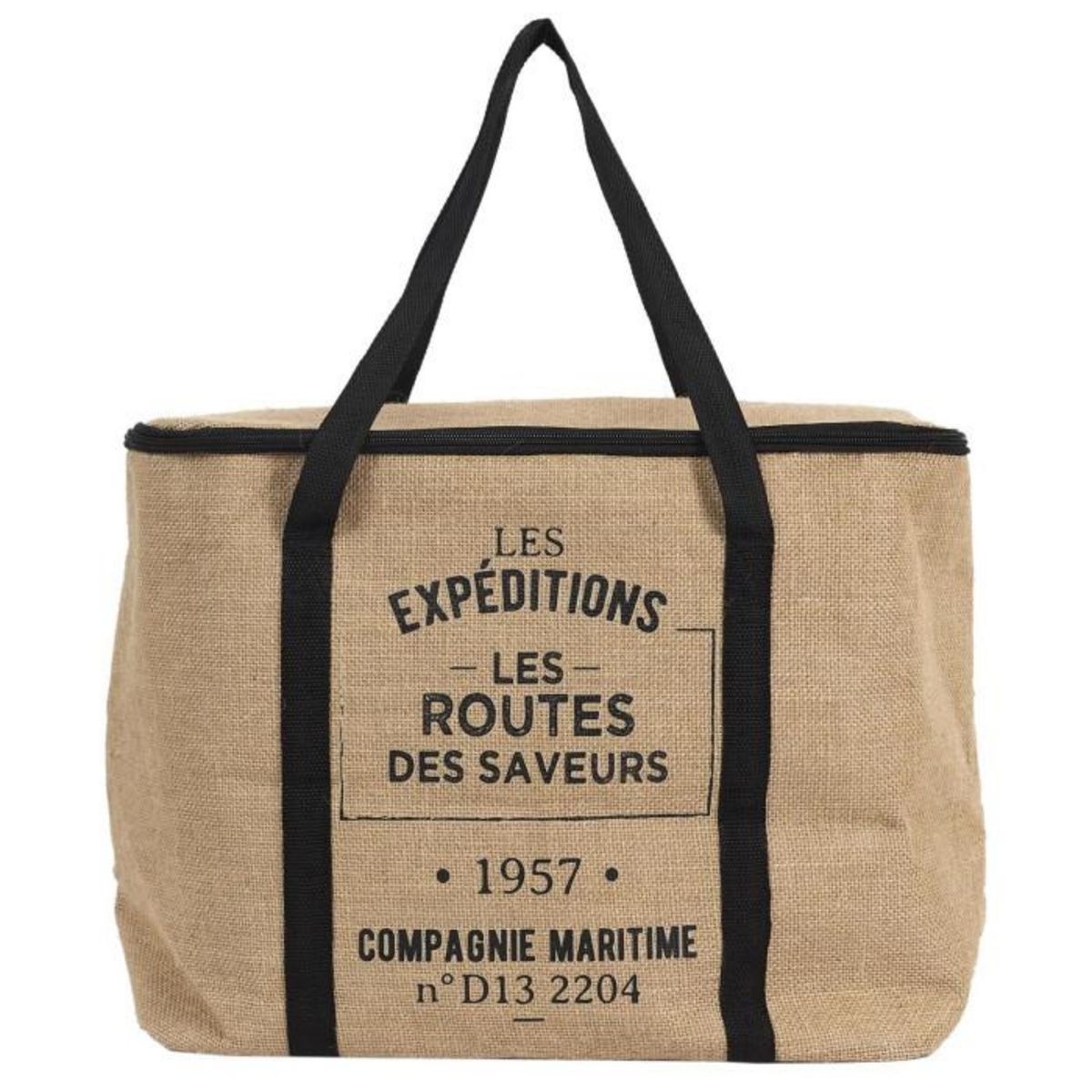 Paris Prix Sac Fraîcheur  Effet Jute  42cm Naturel