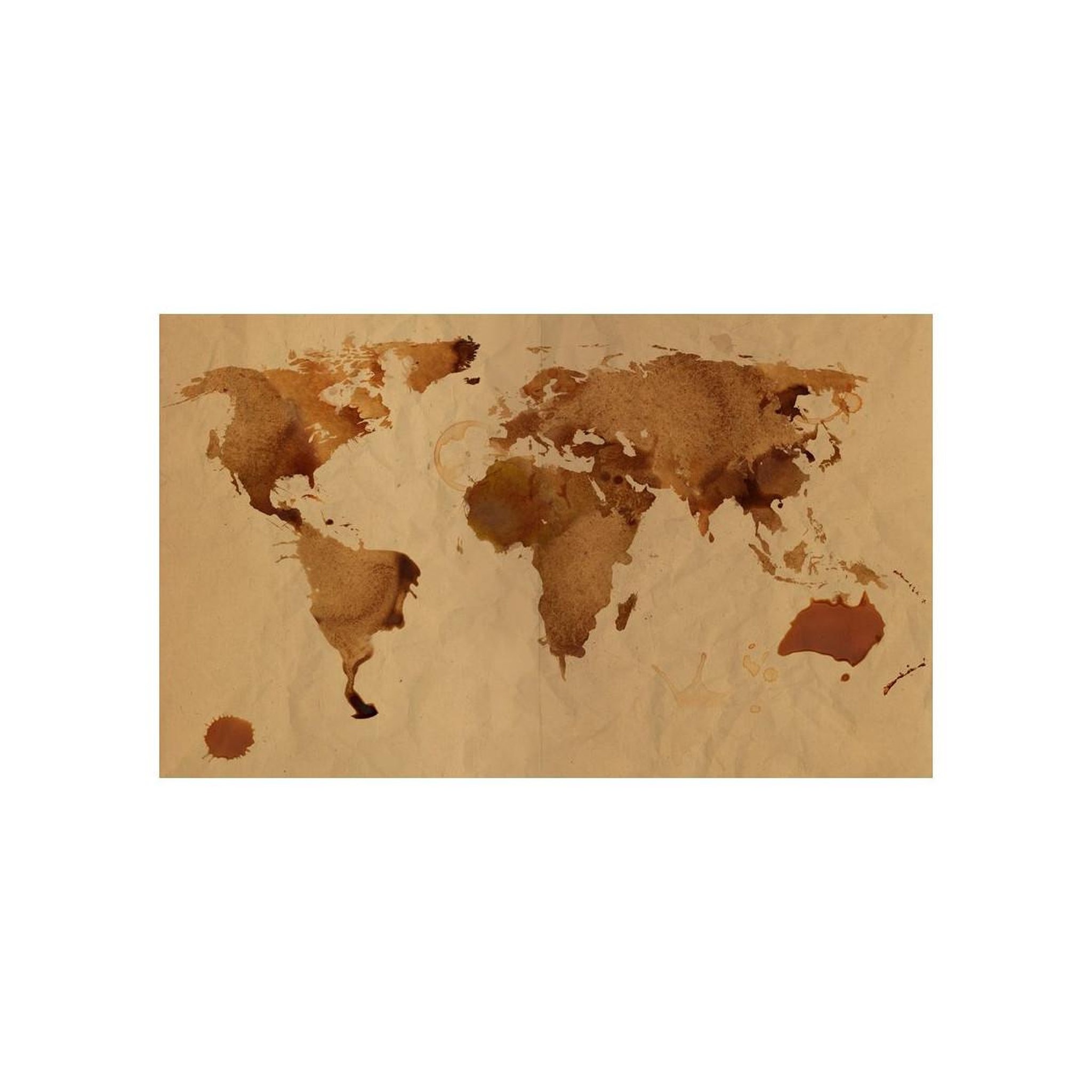 Voir la diapositive 2 : Paris Prix Papier peint  tea map of the world ii  450x270cm