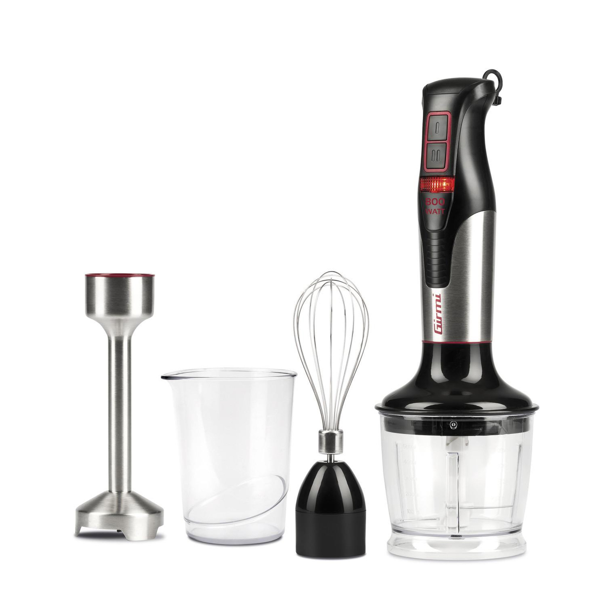 Voir la diapositive 2 : GIRMI Mixeur plongeant Girmi MX3900 800W 2 vitesses