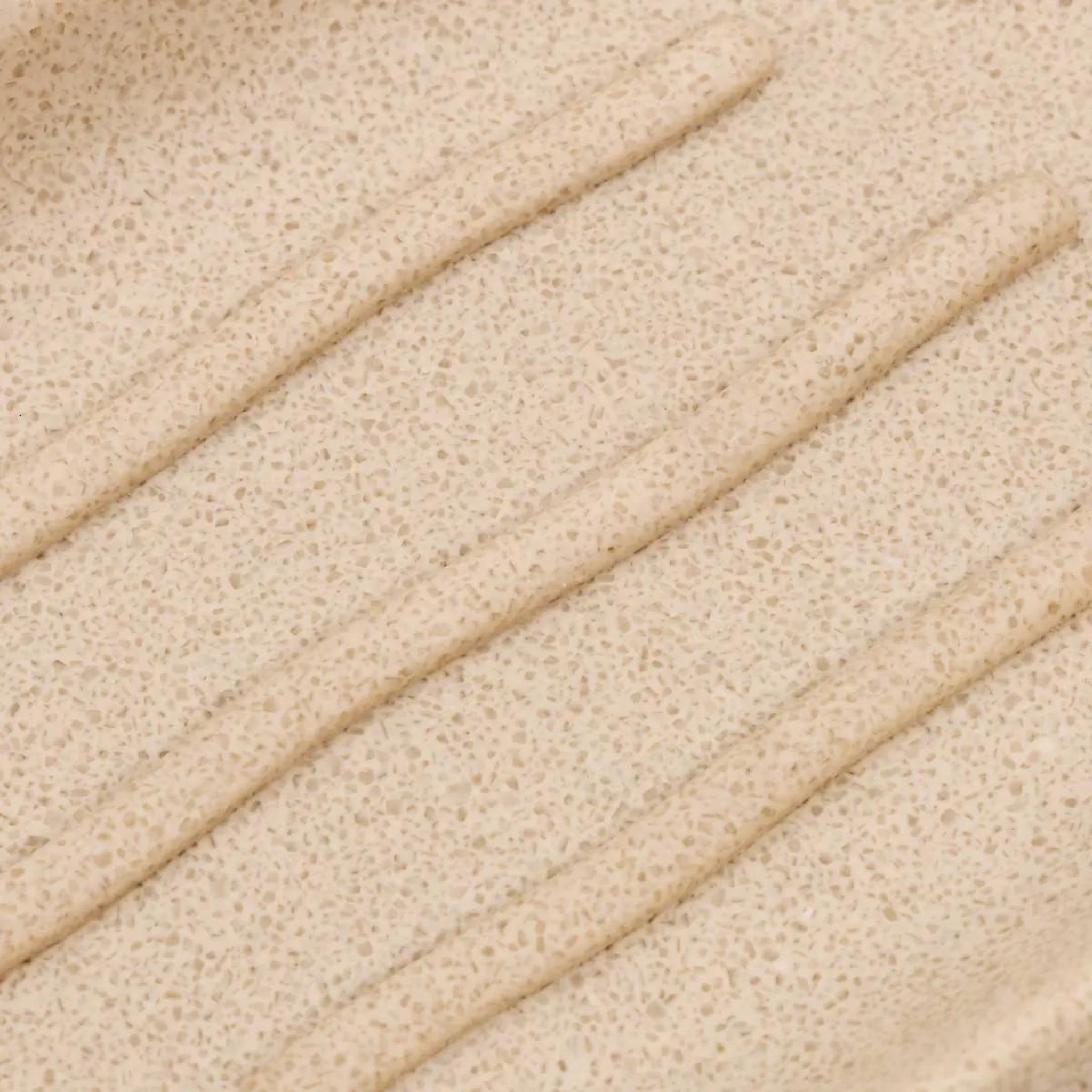 Voir la diapositive 2 : FIVE Porte-savon en résine  olea  13cm beige