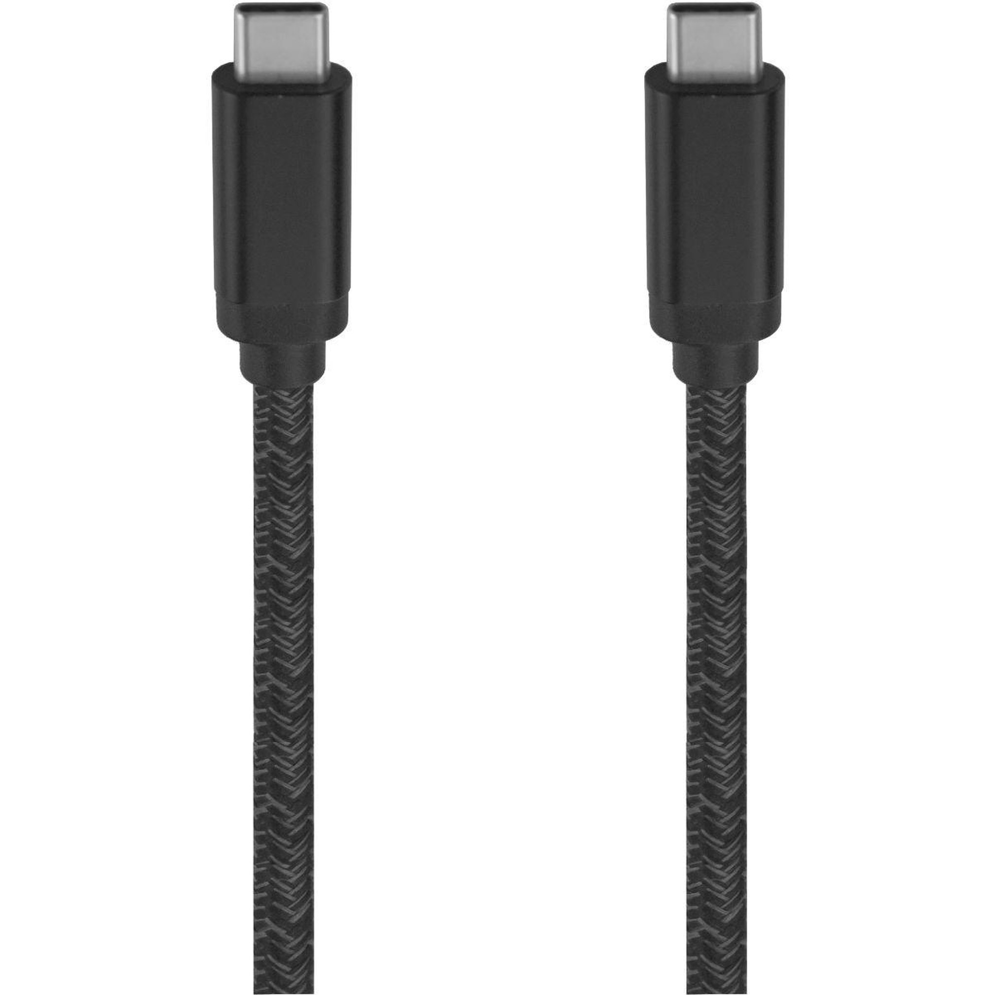 Voir la diapositive 2 : ADEQWAT Câble usb c vers usb-c 3m noir