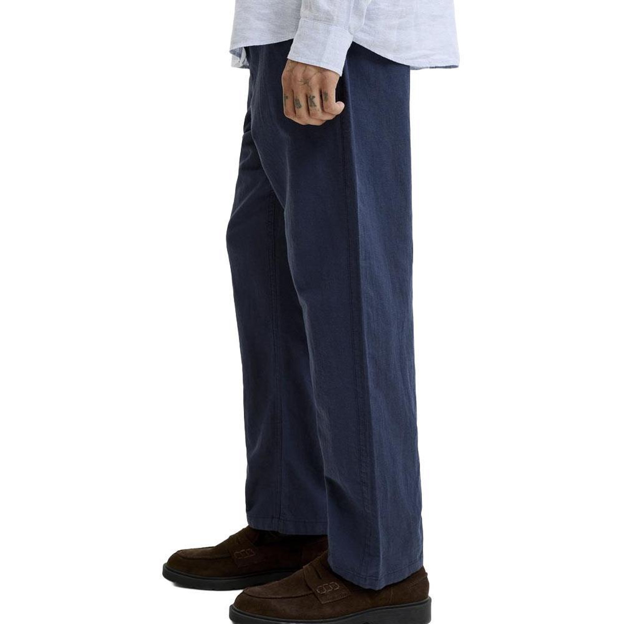 Voir la diapositive 2 : Jack & Jones Pantalon Chino Marine Jack & Jones Paros Breeze