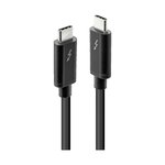 MCL SAMAR MICRO CABLE Câble Thunderbolt Micro-Connect 4002888415576 - USB-C (M) à USB-C (M) - 2 m - noir