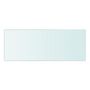 Voir la diapositive 2 : VIDAXL Panneau d'etagere Verre transparent 40 x 15 cm
