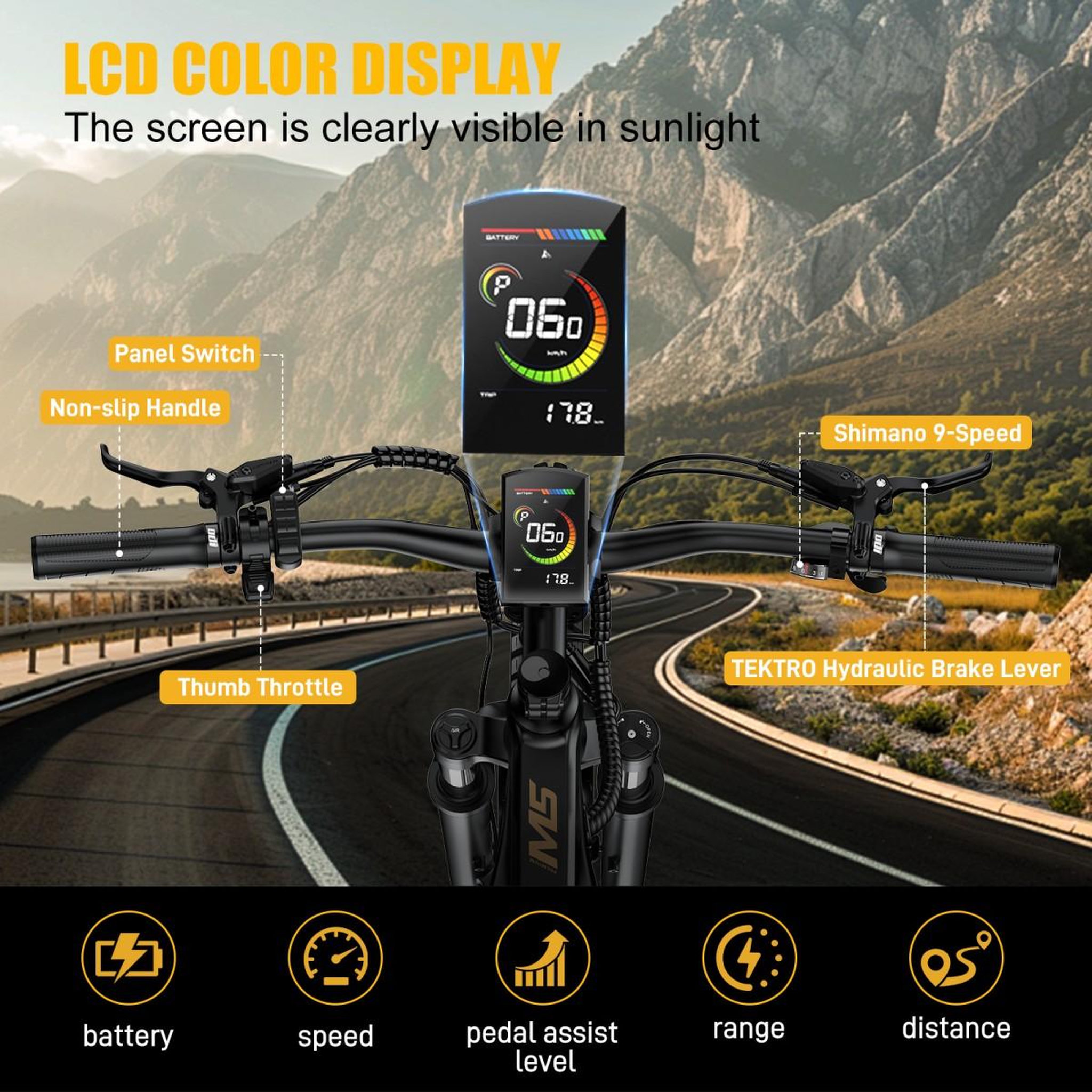 Voir la diapositive 6 : VITILAN VTT électrique VITILAN M5, 27,5