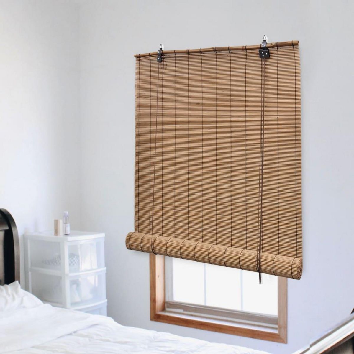 VIDAXL Store roulant en bambou 140x220 cm Marron