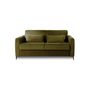 Voir la diapositive 6 : LISA DESIGN Owen - canapé 3 places convertible express couchage quotidien 140 cm matelas 12 cm en velours