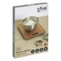 Voir la diapositive 4 : FIVE Balance de Cuisine Digitale  Acacia  21cm Naturel