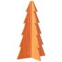Voir la diapositive 2 : VIDAXL Arbre de Noël en bois pour décoration 69,5cm bois de pin massif