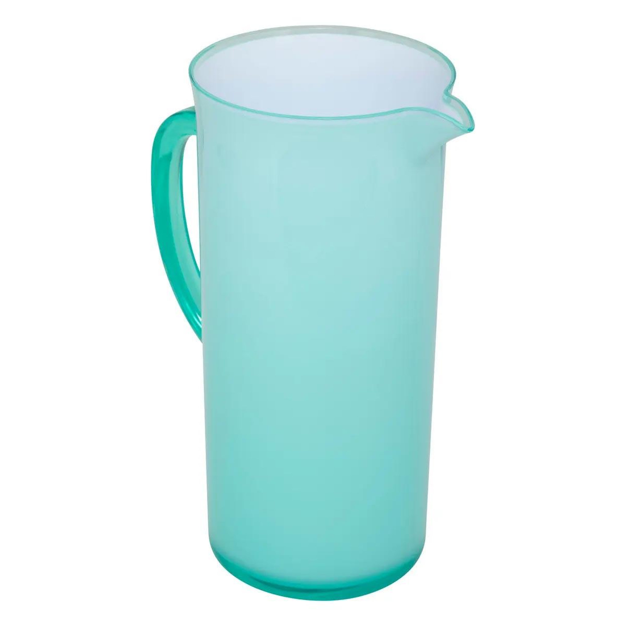 Voir la diapositive 2 : FIVE Pichet réutilisable  square  2l bleu menthe