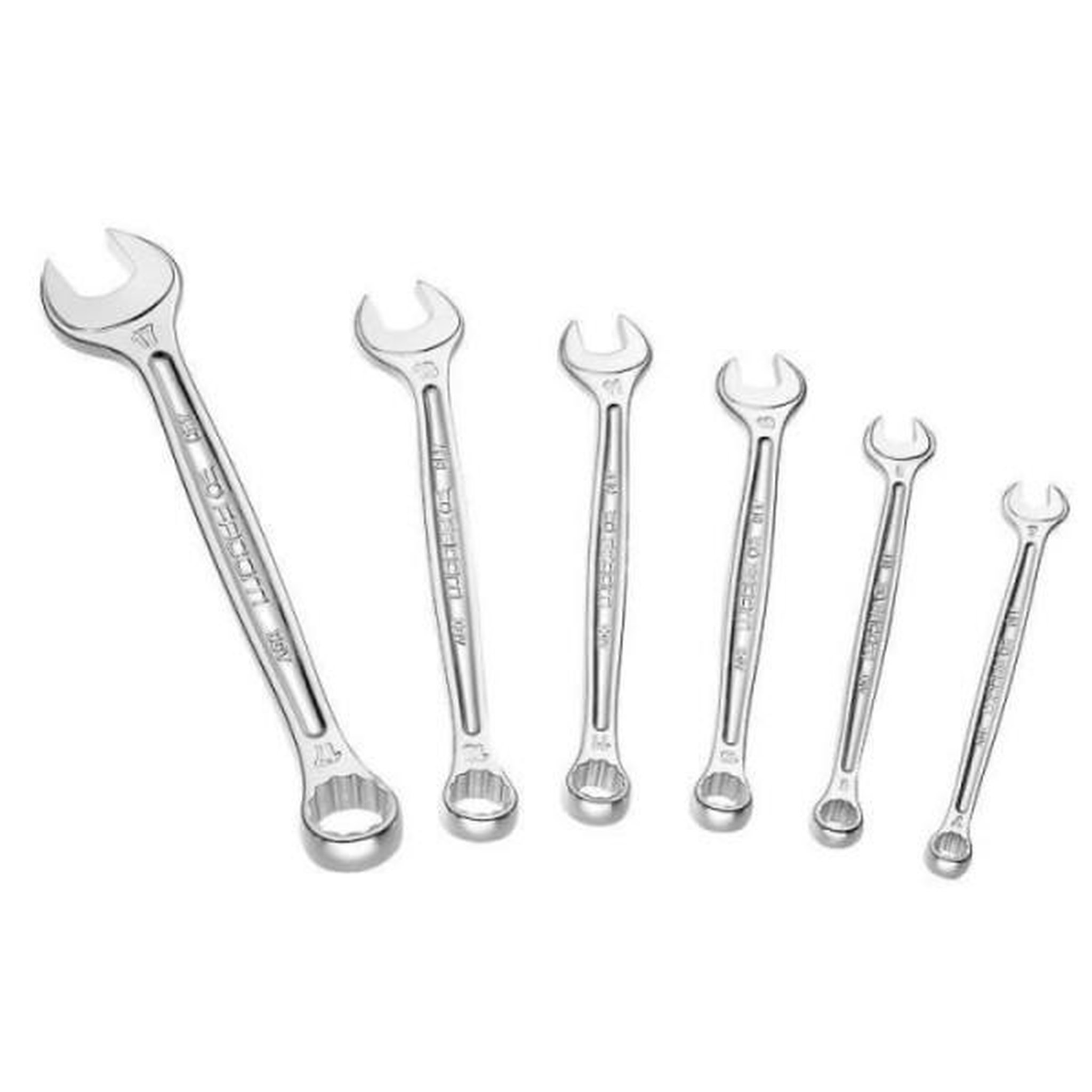 FACOM Coffret de 6 clés mixtes facom - 440.j6pb - ouvertures de 7 a 17 mm - oeil profil 12 pans ogv