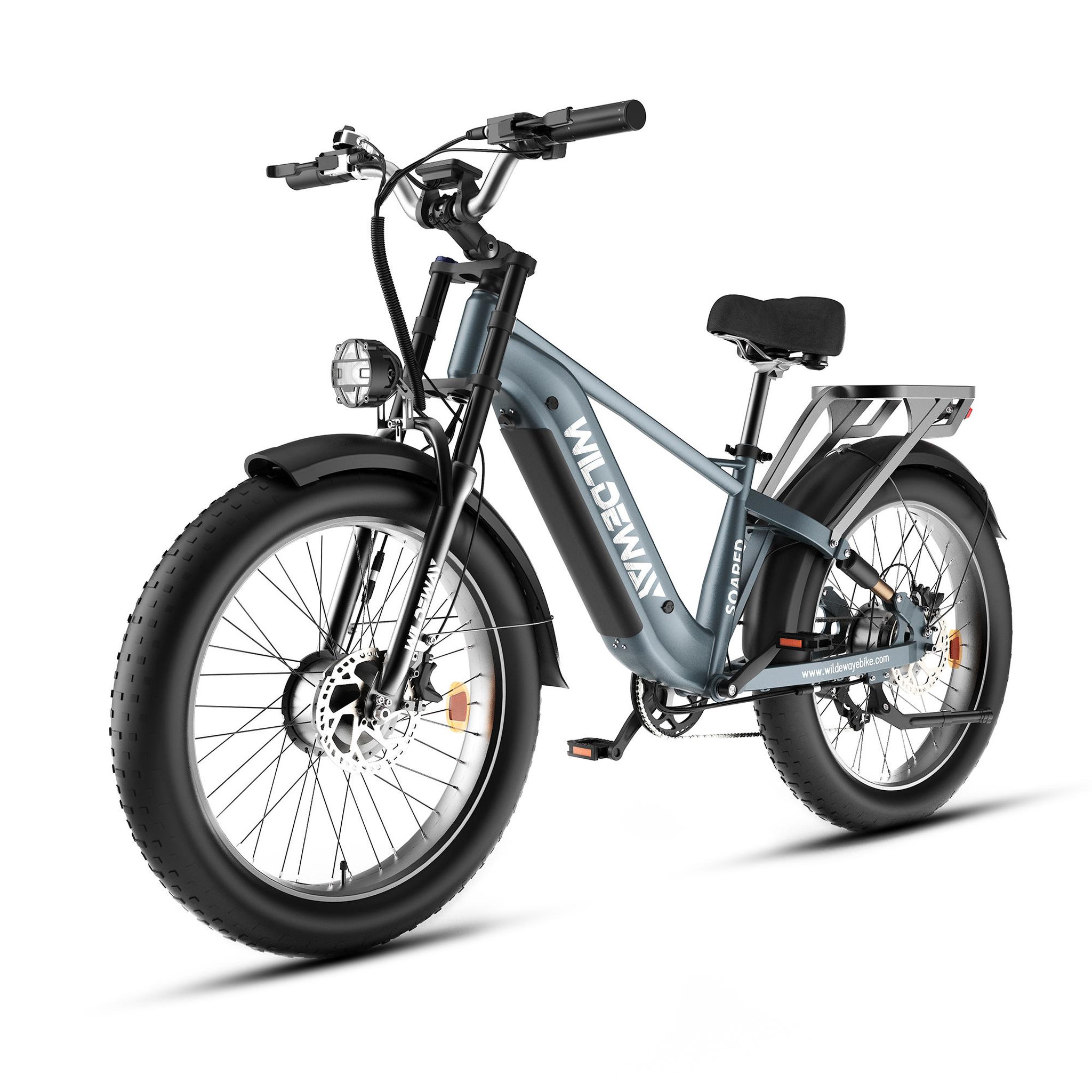 Voir la diapositive 3 : WILDEWAY Vélo électrique fat bike wildeway soared-pro