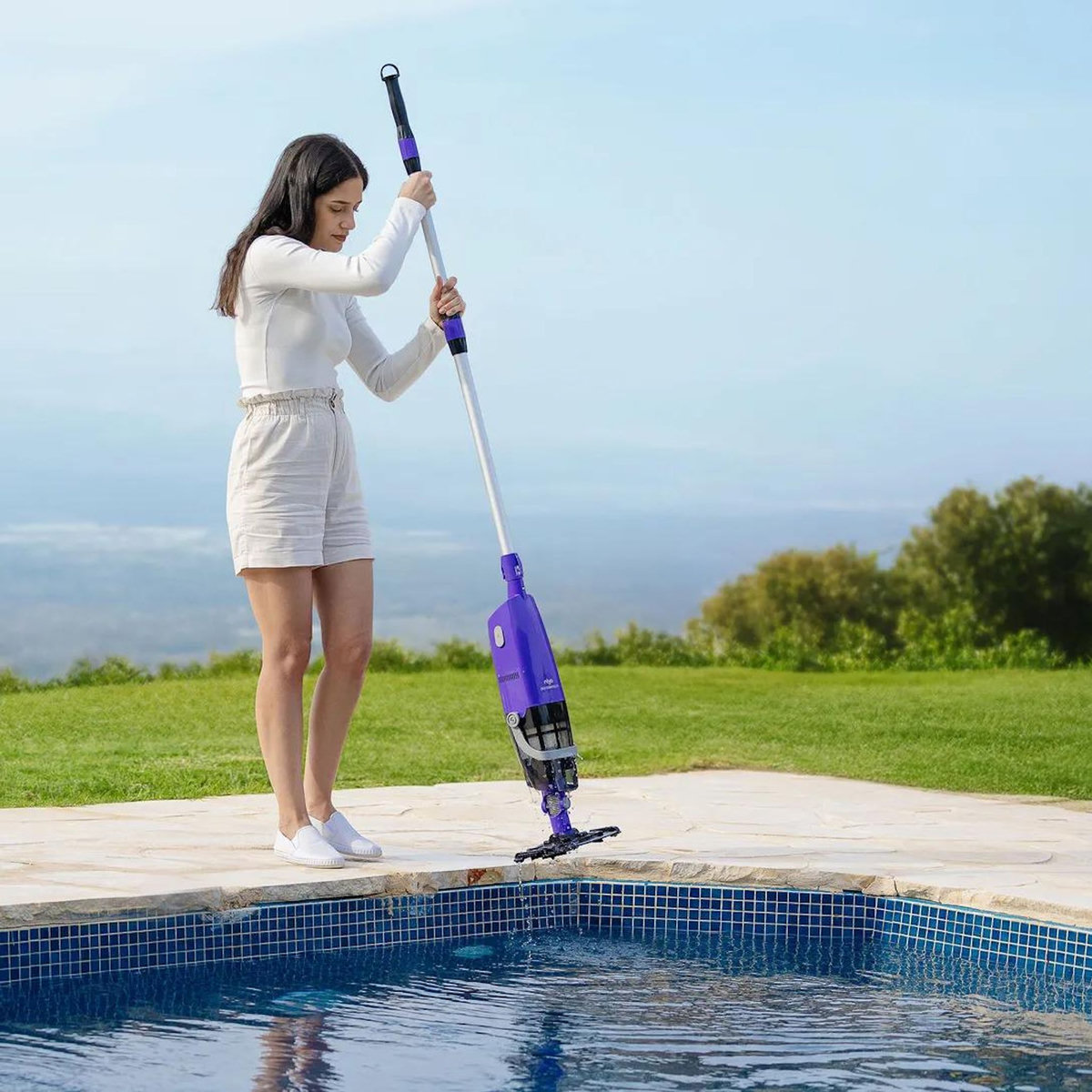 MAYTRONICS Aspirateur de piscine rechargeable - aquasweep s1
