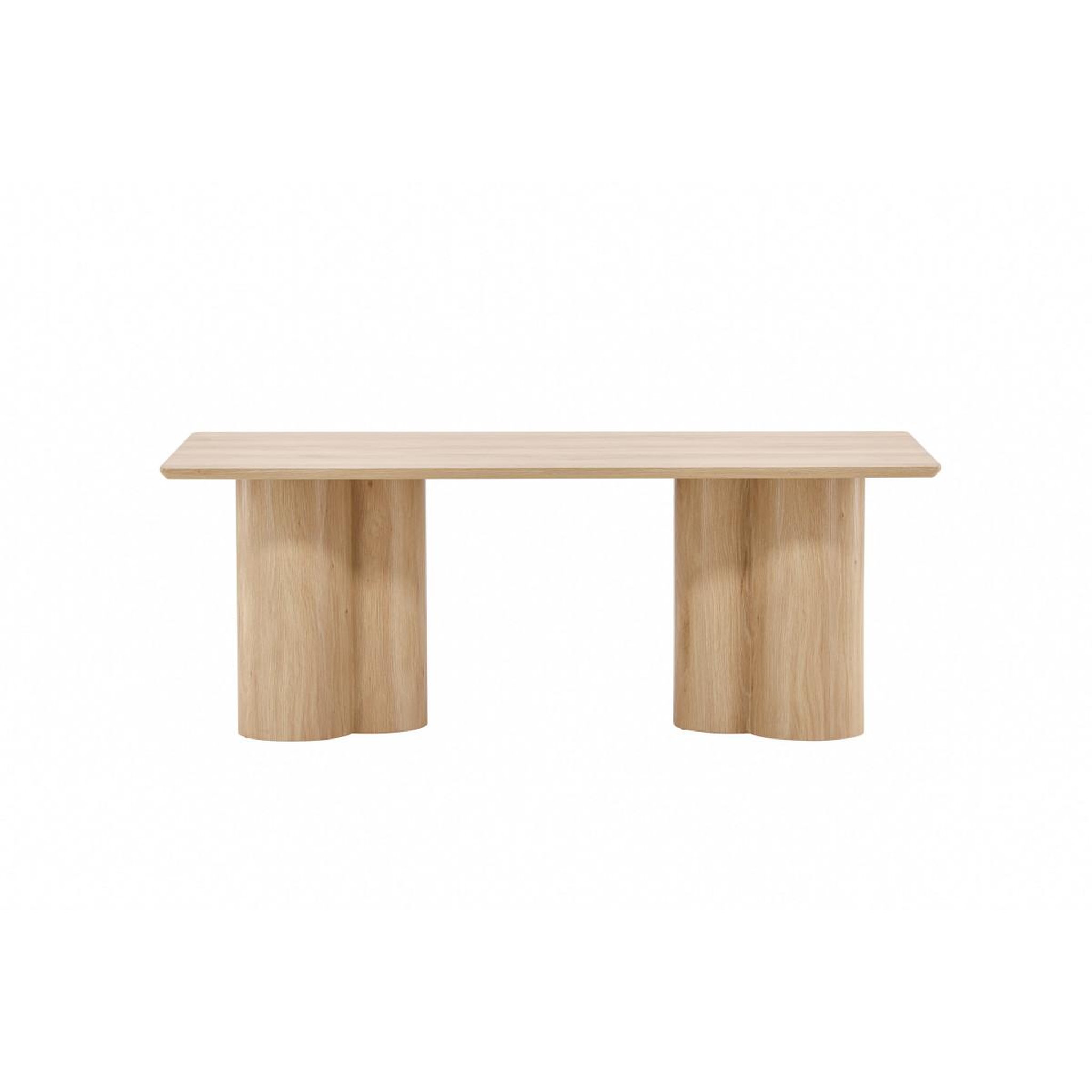 Voir la diapositive 2 : Paris Prix Table basse design  olivia  120cm naturel