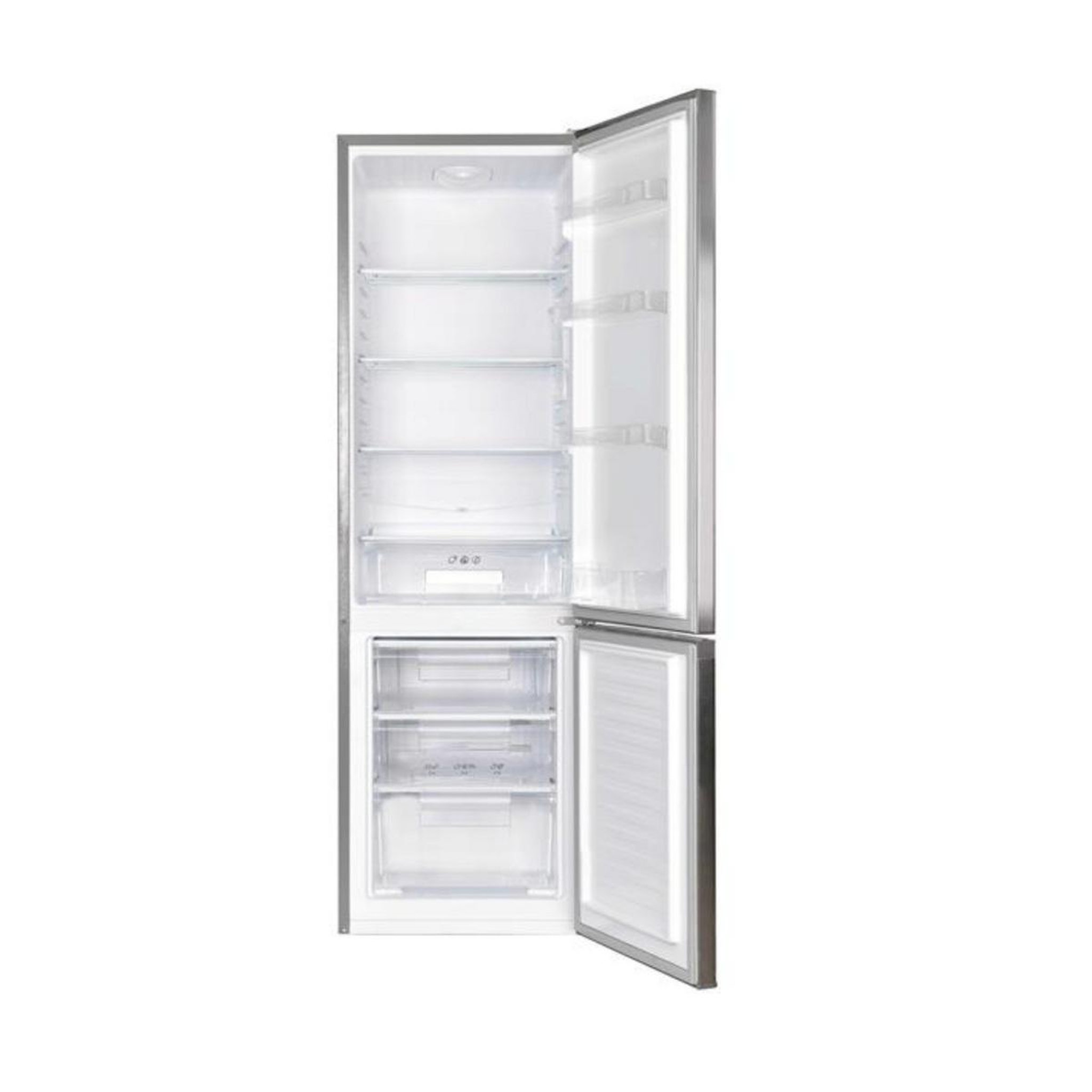 Voir la diapositive 4 : Candy Réfrigérateur combiné 55cm 262l no frost gris - cch1s518ex