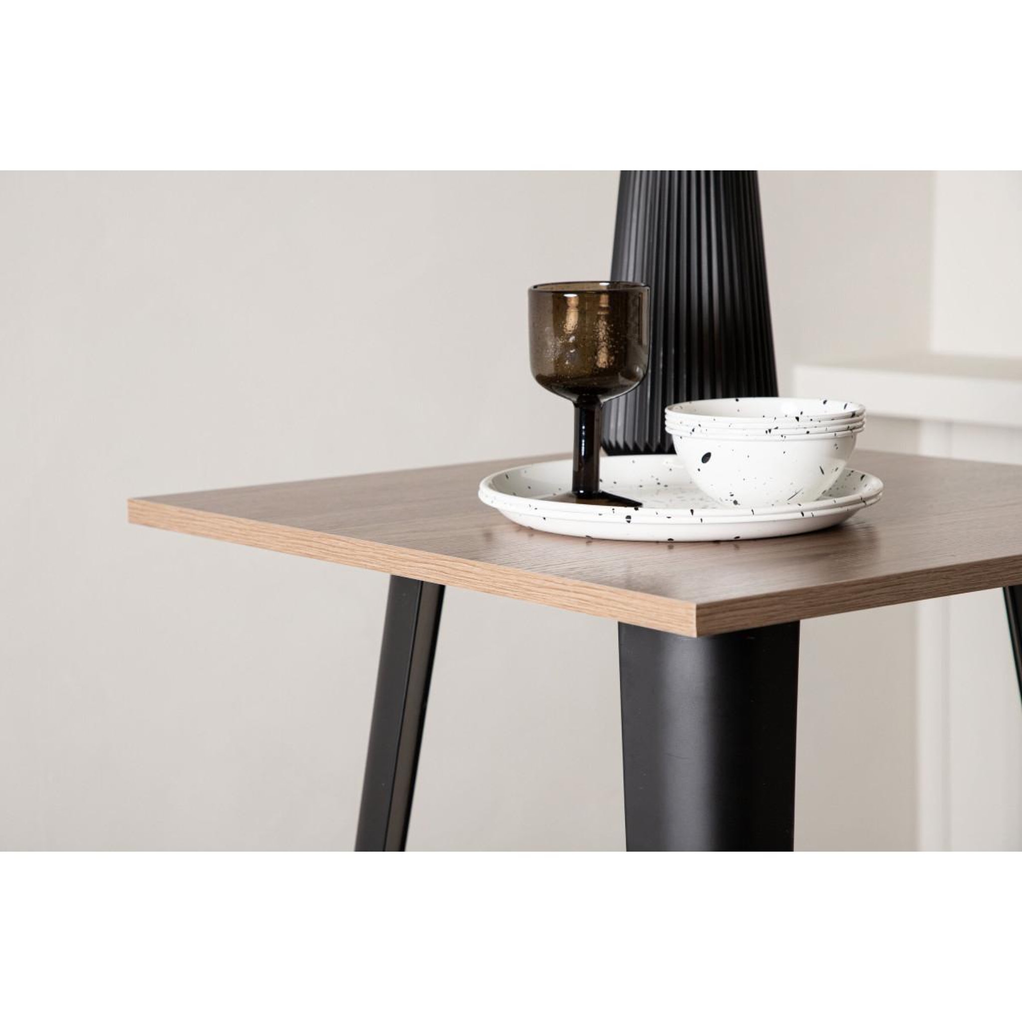 Voir la diapositive 5 : Paris Prix Table de bar  tempe  105cm noyer