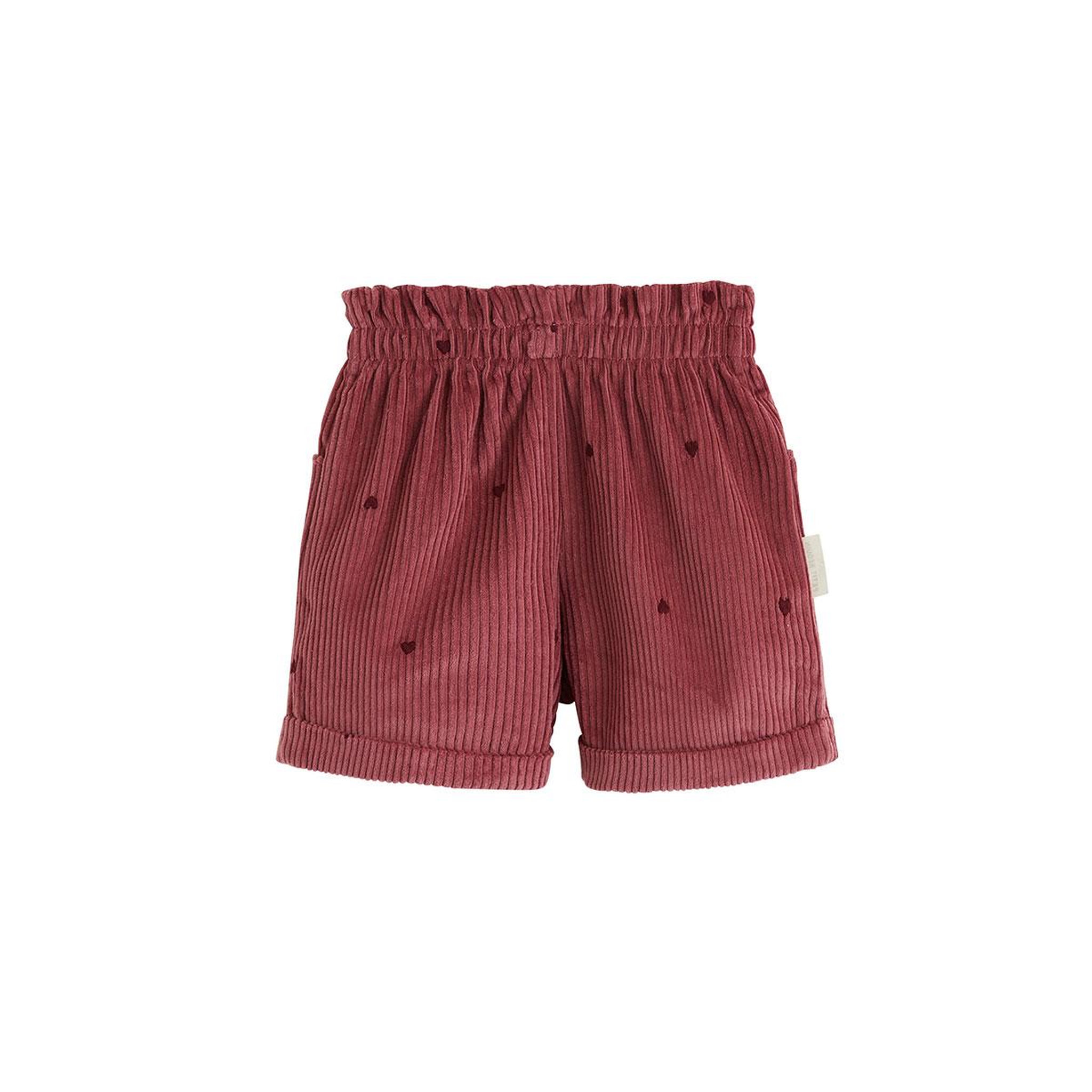 Voir la diapositive 2 : PETIT BEGUIN Short enfant en velours côtelé aimée