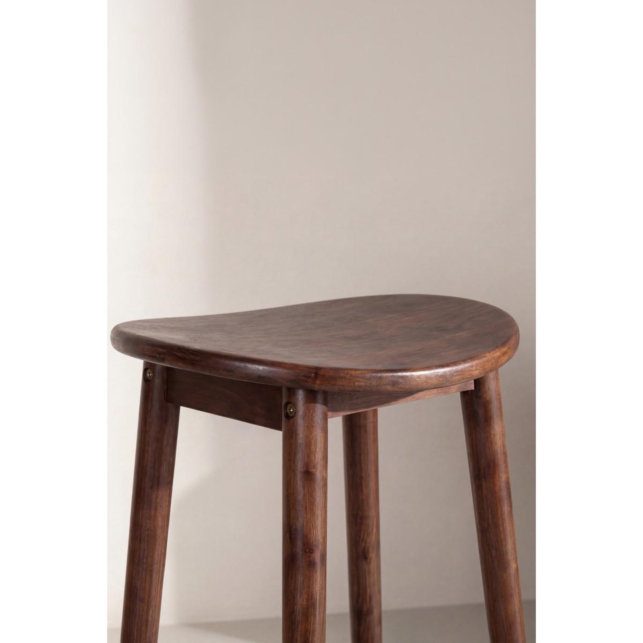 Voir la diapositive 5 : Paris Prix Tabouret de bar en bois  orust  77cm moka