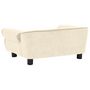 Voir la diapositive 4 : VIDAXL Canape pour chien Creme 72x45x30 cm Peluche