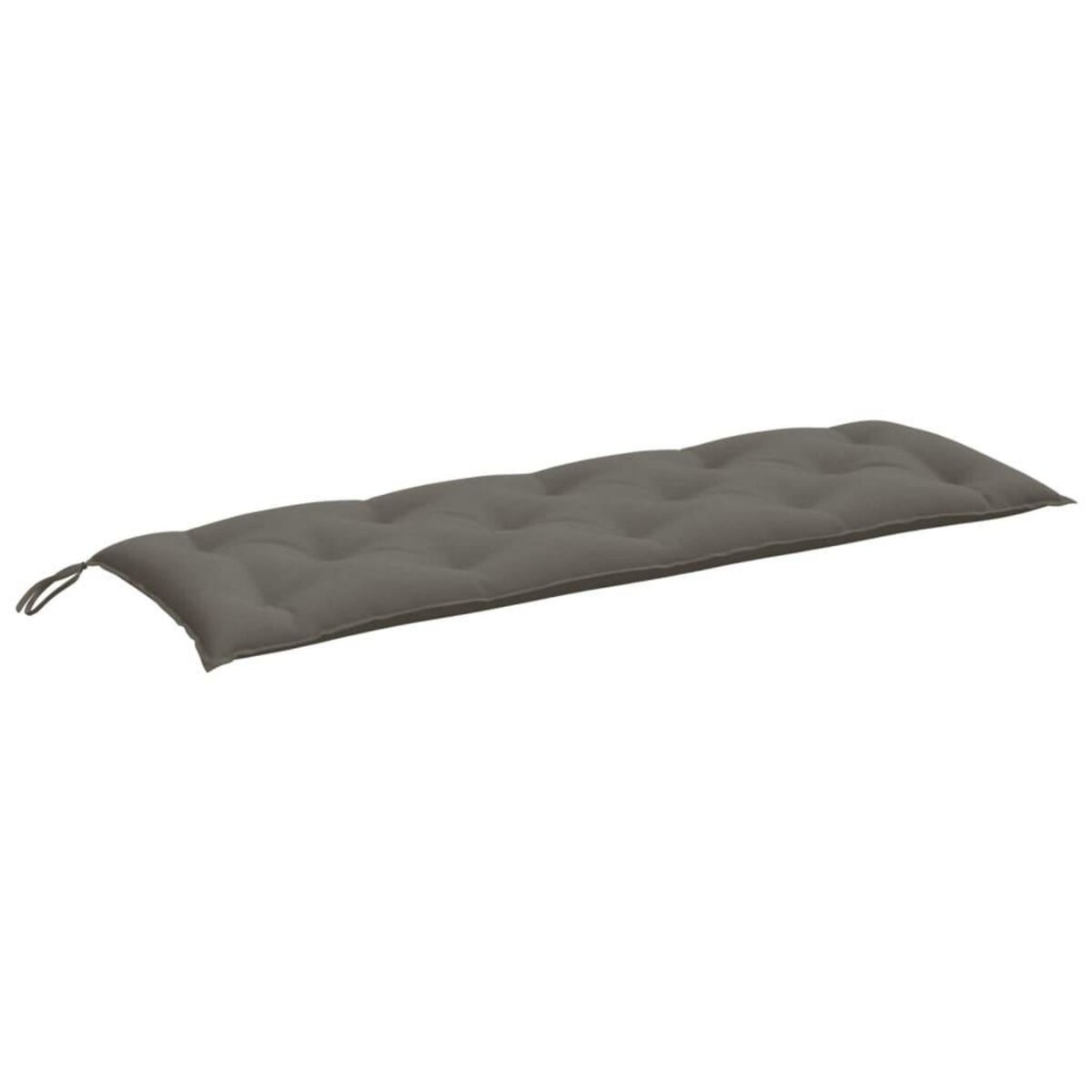 VIDAXL Coussin de banc de jardin gris fonce melange 150x50x7 cm tissu