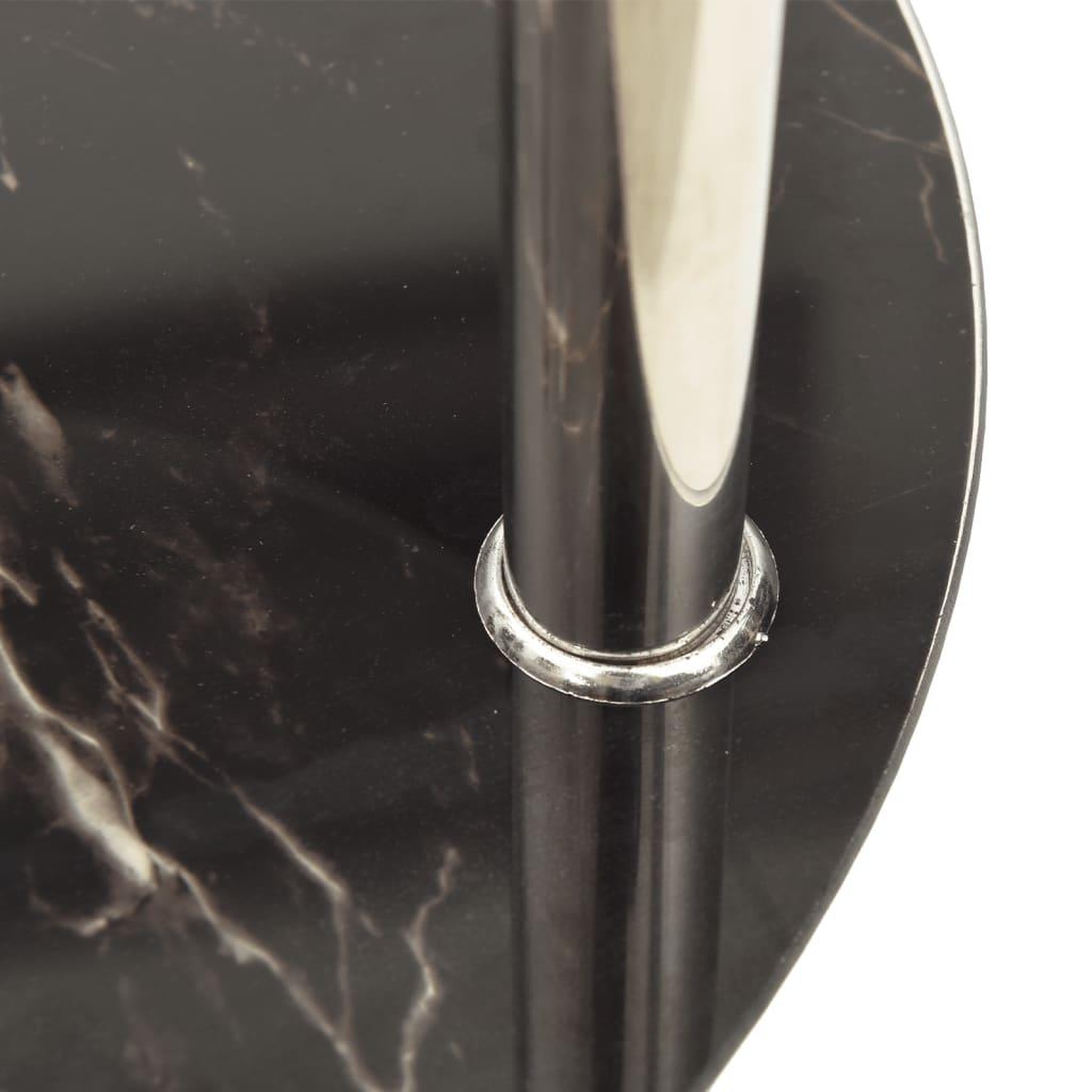 Voir la diapositive 4 : VIDAXL Table d'appoint 2 niveaux Transparent et noir 38cm Verre trempe