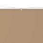 Voir la diapositive 3 : VIDAXL Auvent vertical Taupe 100x600 cm Tissu oxford