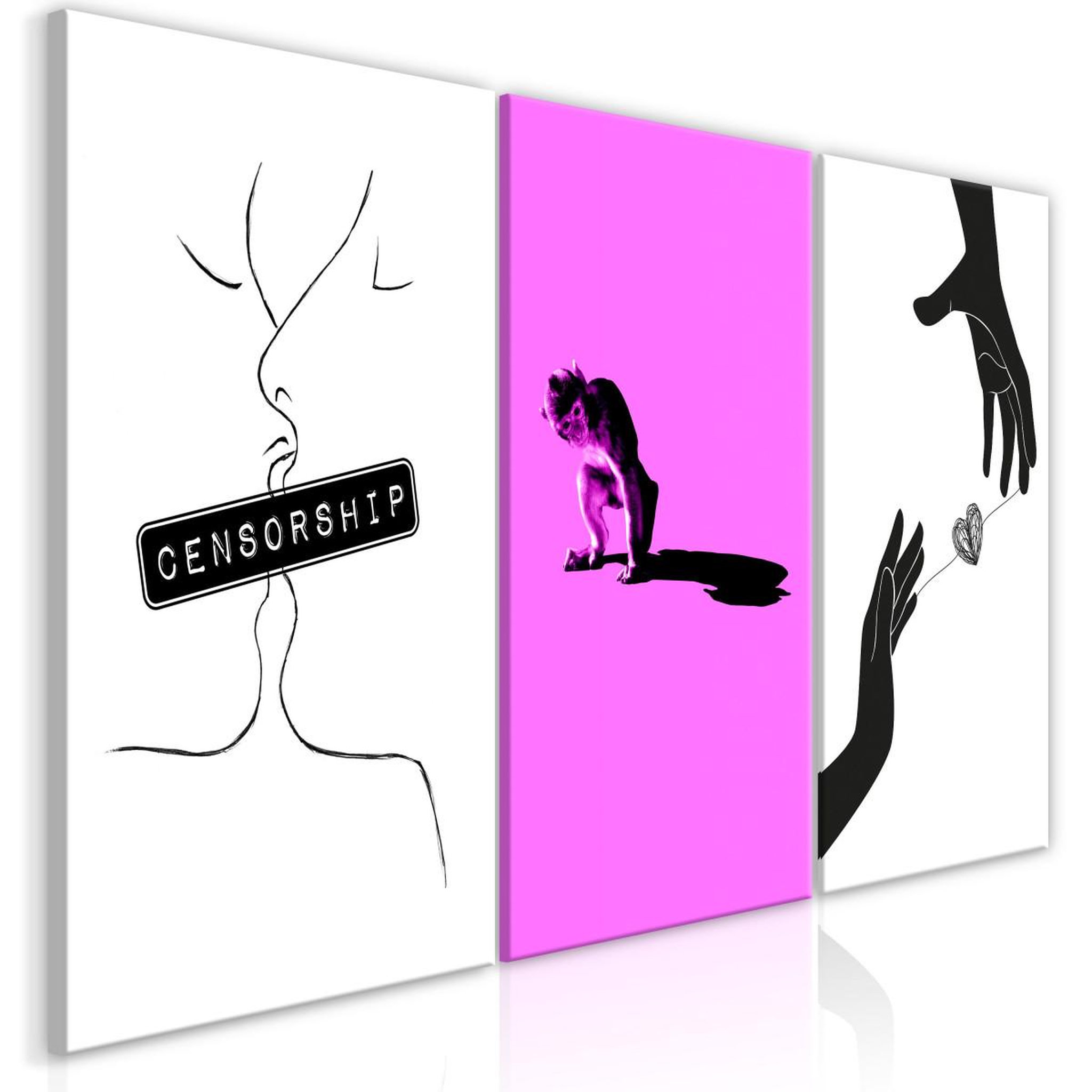 Paris Prix Tableau imprimé  symbols collection. Coloris disponibles : Multicolore