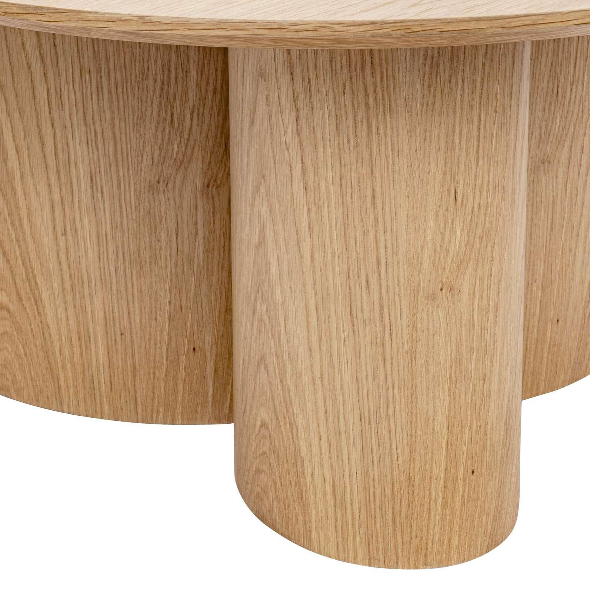 Voir la diapositive 3 : ATMOSPHERA Table basse design en bois aliona - marron