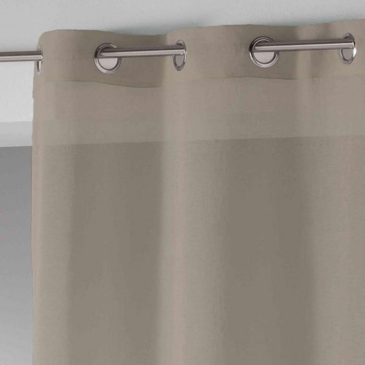 Paris Prix Rideau Voilage Étamine  Telma  140x280cm Lin