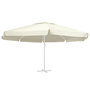 Voir la diapositive 1 : VIDAXL Tissu de remplacement pour parasol d'exterieur Sable 610 cm