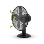 RADIOLA Radiola - Rad-vti40 - Noir - Ventilateur De Table - 3 Vitesses - 40w