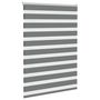 Voir la diapositive 3 : VIDAXL Store zebre gris fonce largeur du tissu 105,9 cm polyester
