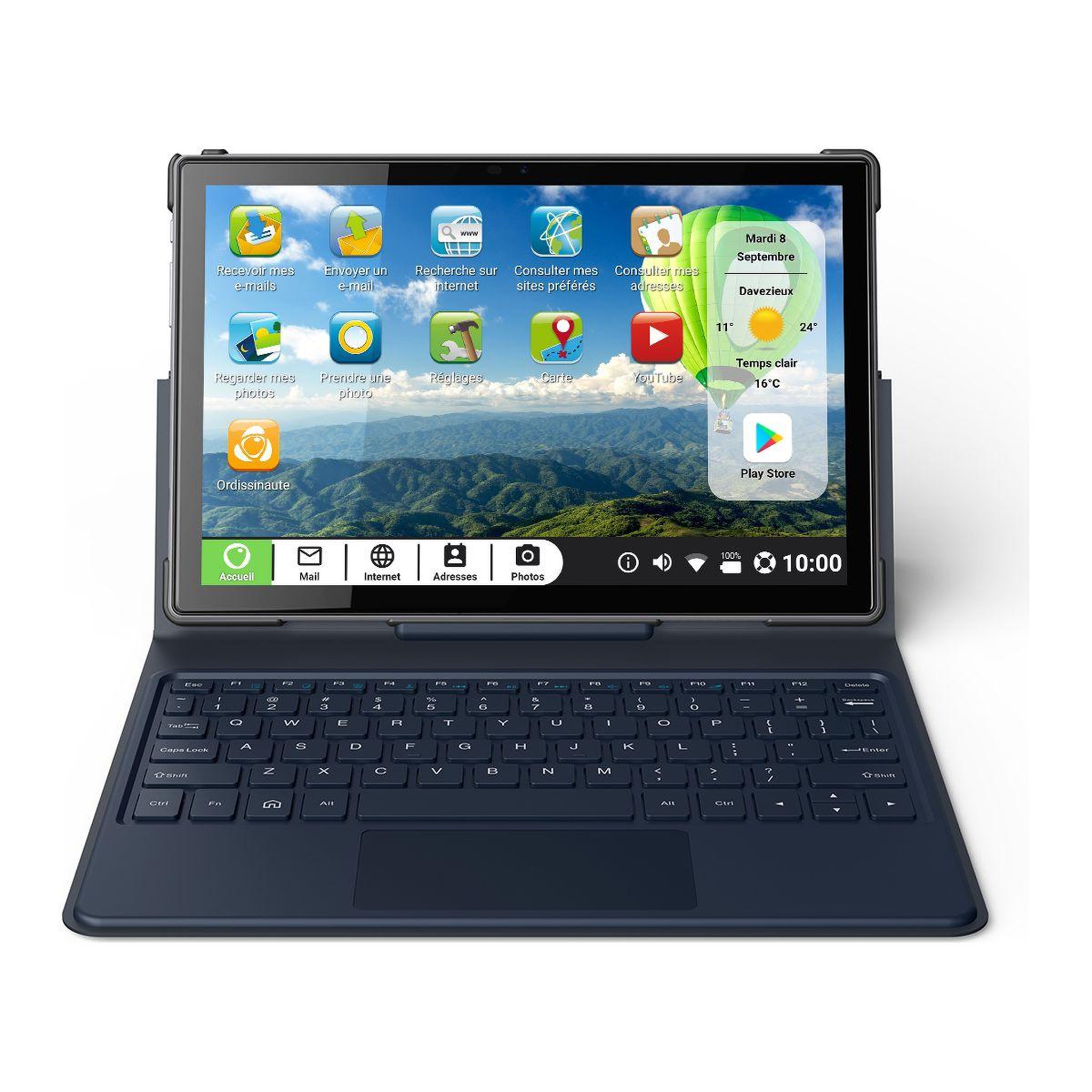 Voir la diapositive 4 : Ordissimo Tablette senior Celia