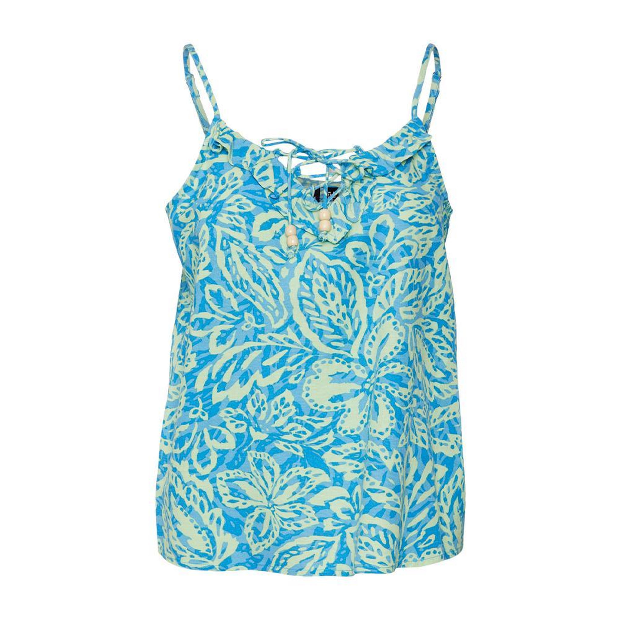 Vero Moda Débardeur Bleu/Vert à Motifs Femme Vero Moda Singlet. Coloris disponibles : Vert