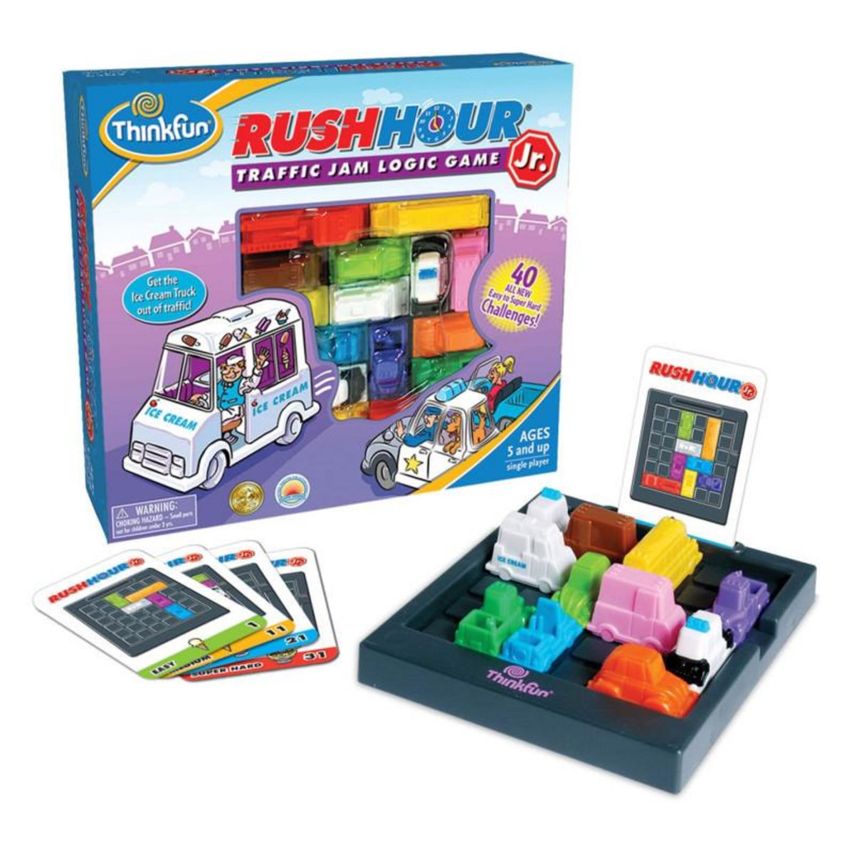 RAVENSBURGER Ravensburger - ThinkFun Rush Hour Junior Thinking Game 764372