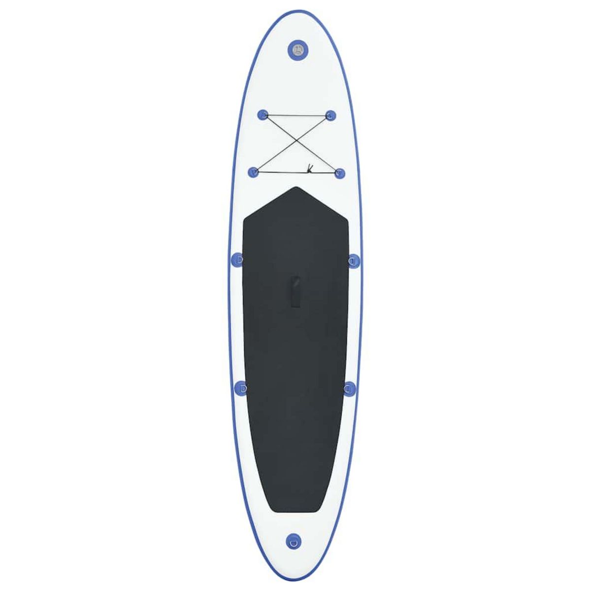 VIDAXL Ensemble de planches SUP gonflables Bleu et blanc