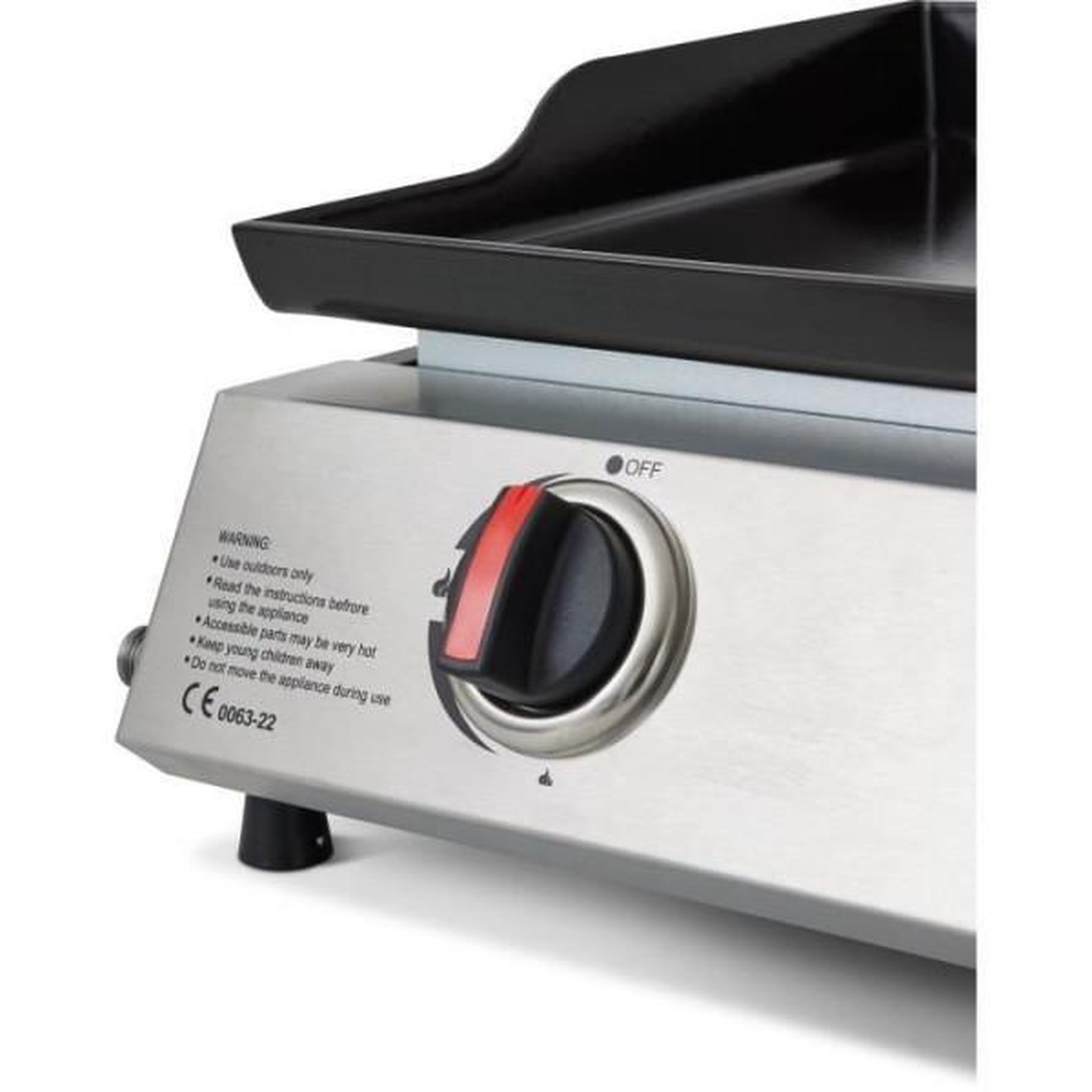 Voir la diapositive 3 : AAAAA Plancha gaz COOKINGBOX CALI - 4 feux