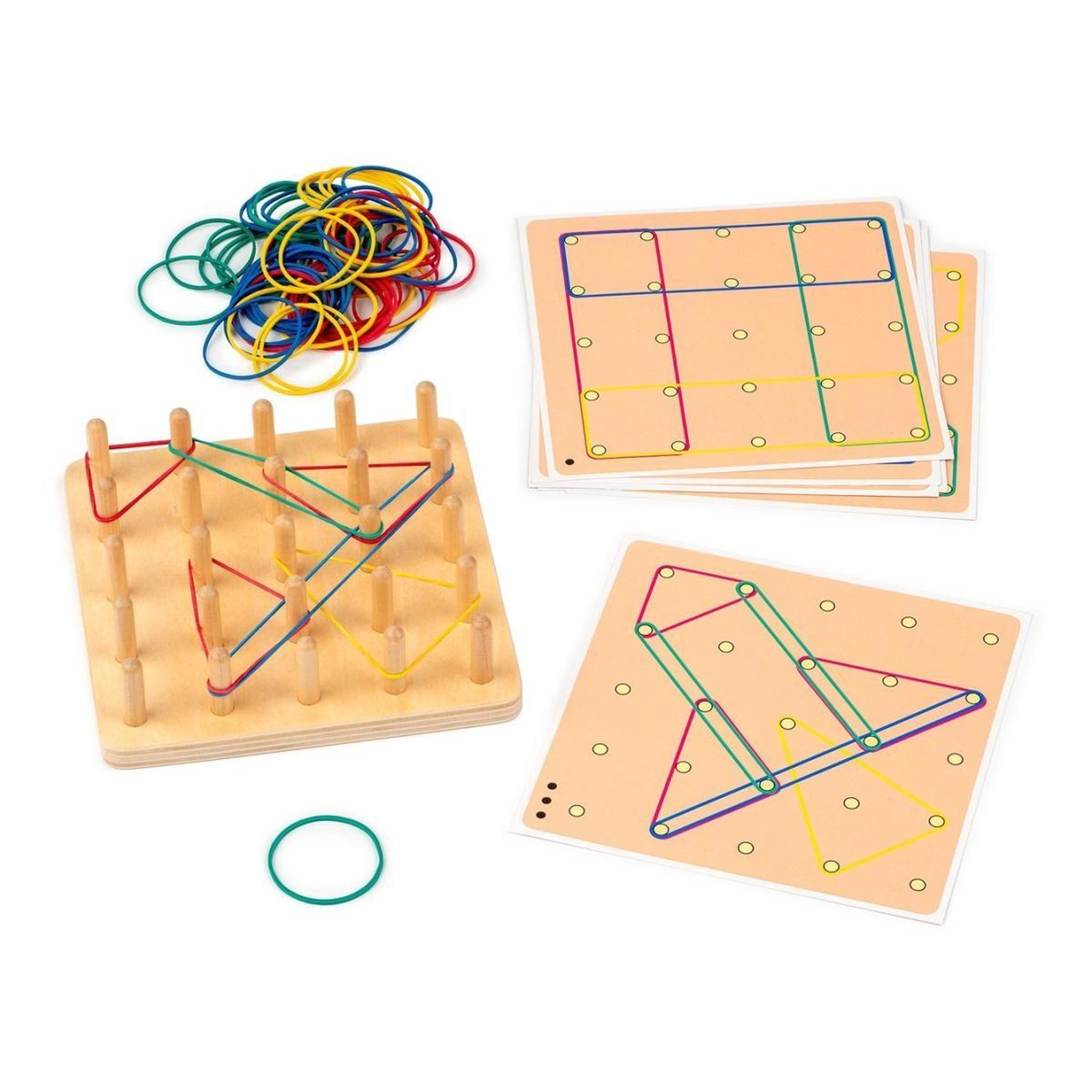 Voir la diapositive 4 : TOYSFORLIFE Geo Loops, la géométrie aux élastiques