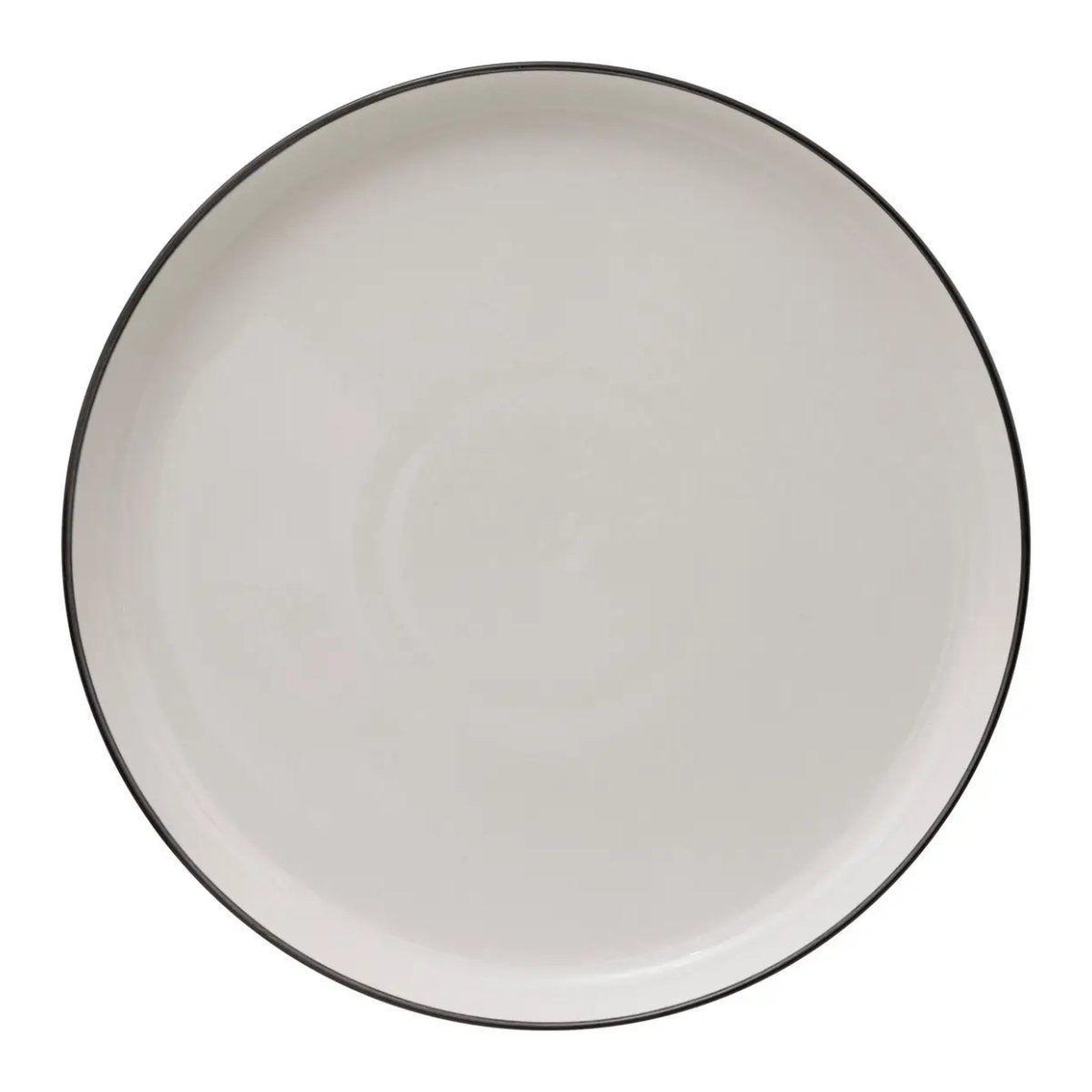 SECRET DE GOURMET Lot de 6 assiettes plates  alix  27cm blanc
