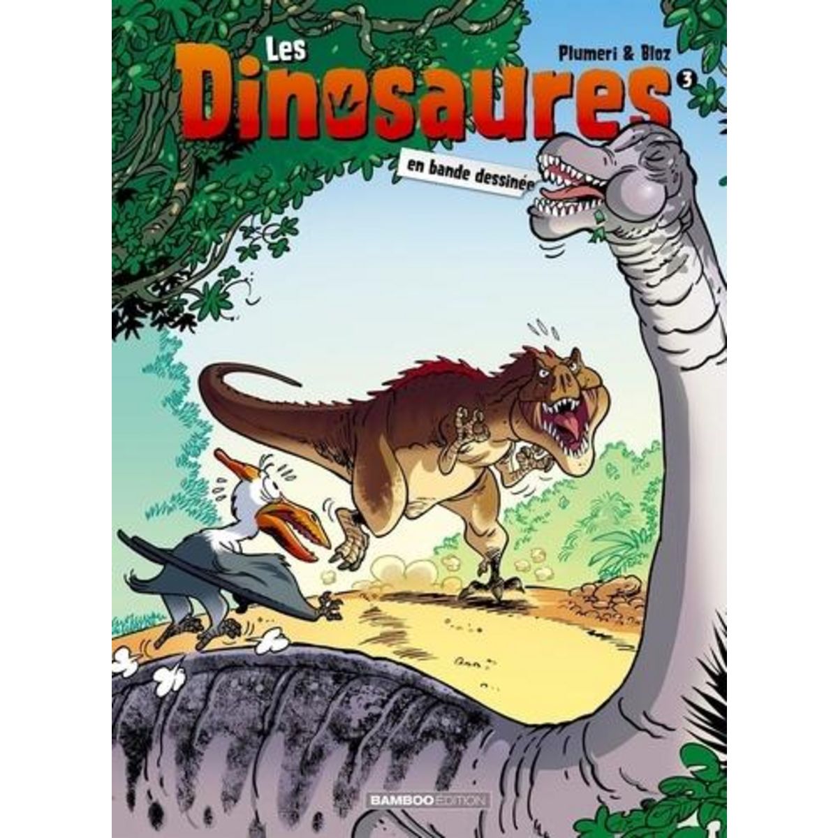 LES DINOSAURES EN BANDE DESSINEE TOME 3, Plumeri Arnaud