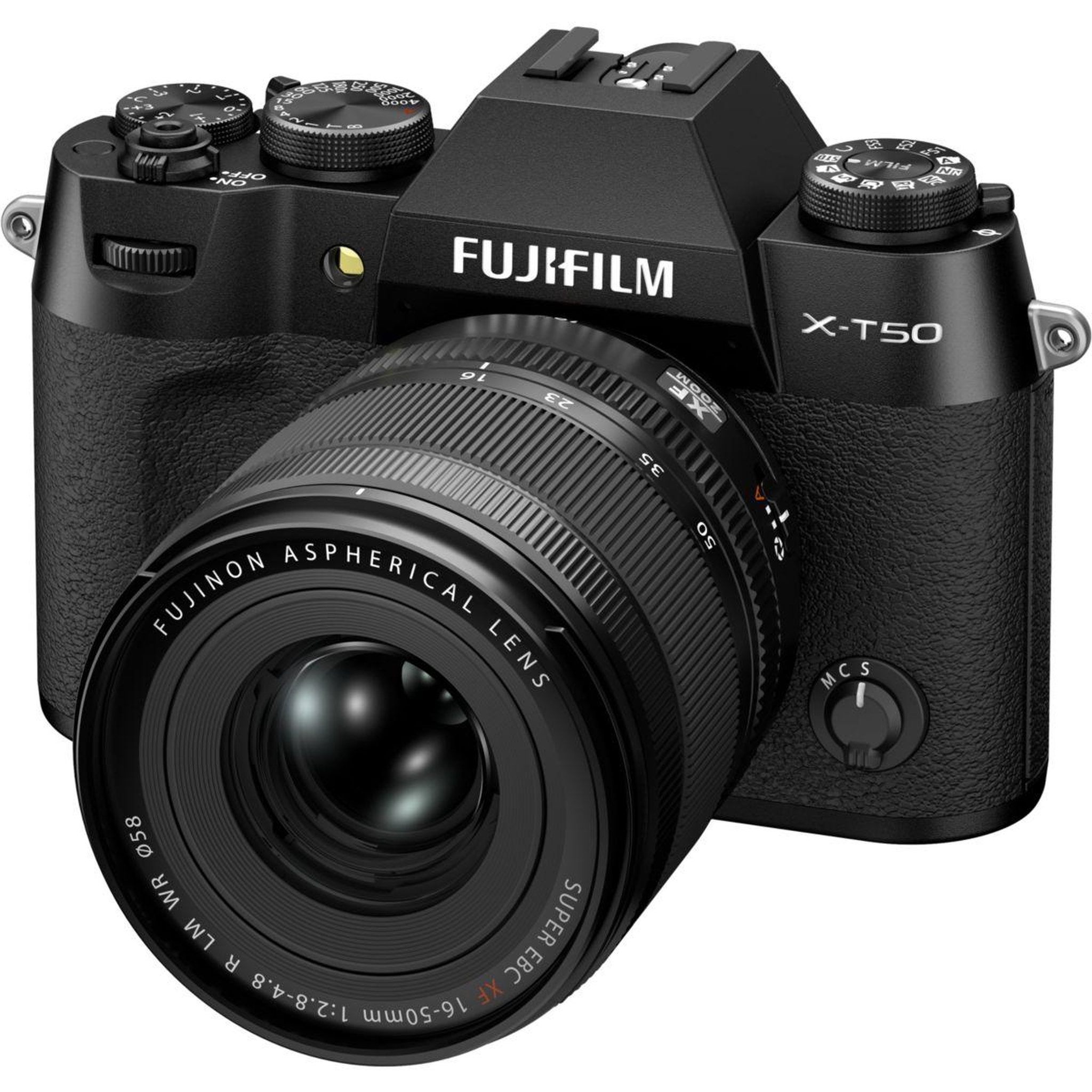 Voir la diapositive 3 : FUJIFILM Appareil photo Hybride Kit X-T50 Noir + XF16-50 WWI