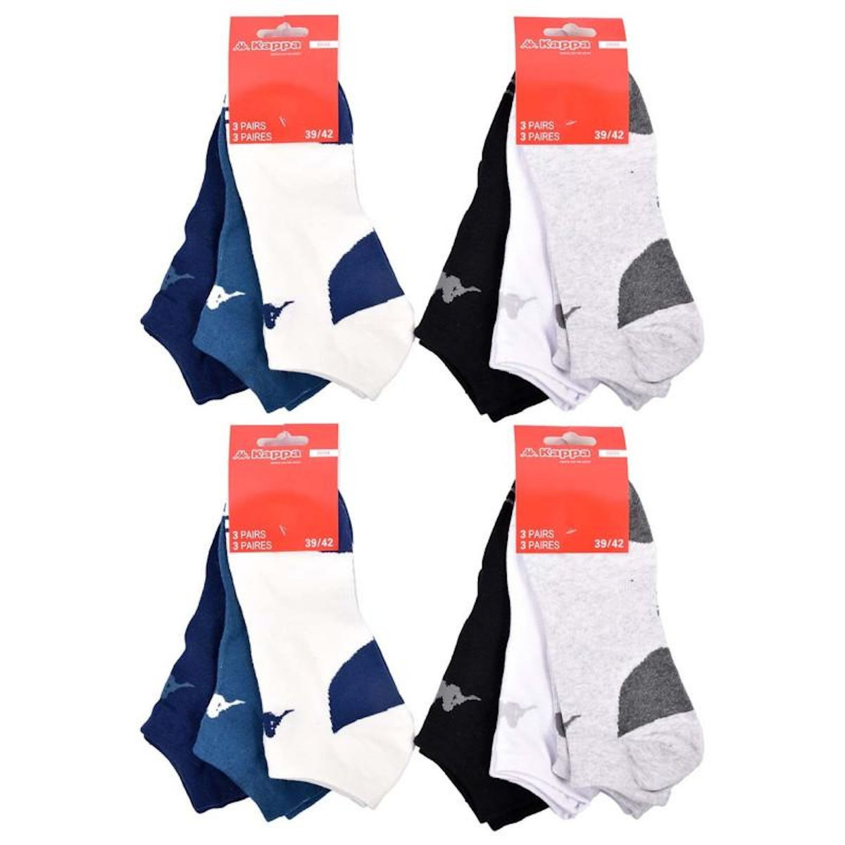 KAPPA Chaussettes KAPPA SNEAKER