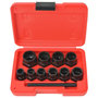 Voir la diapositive 1 : VIDAXL Kit d'extracteur de boulons/d'ecrous endommages Acier 11 pcs