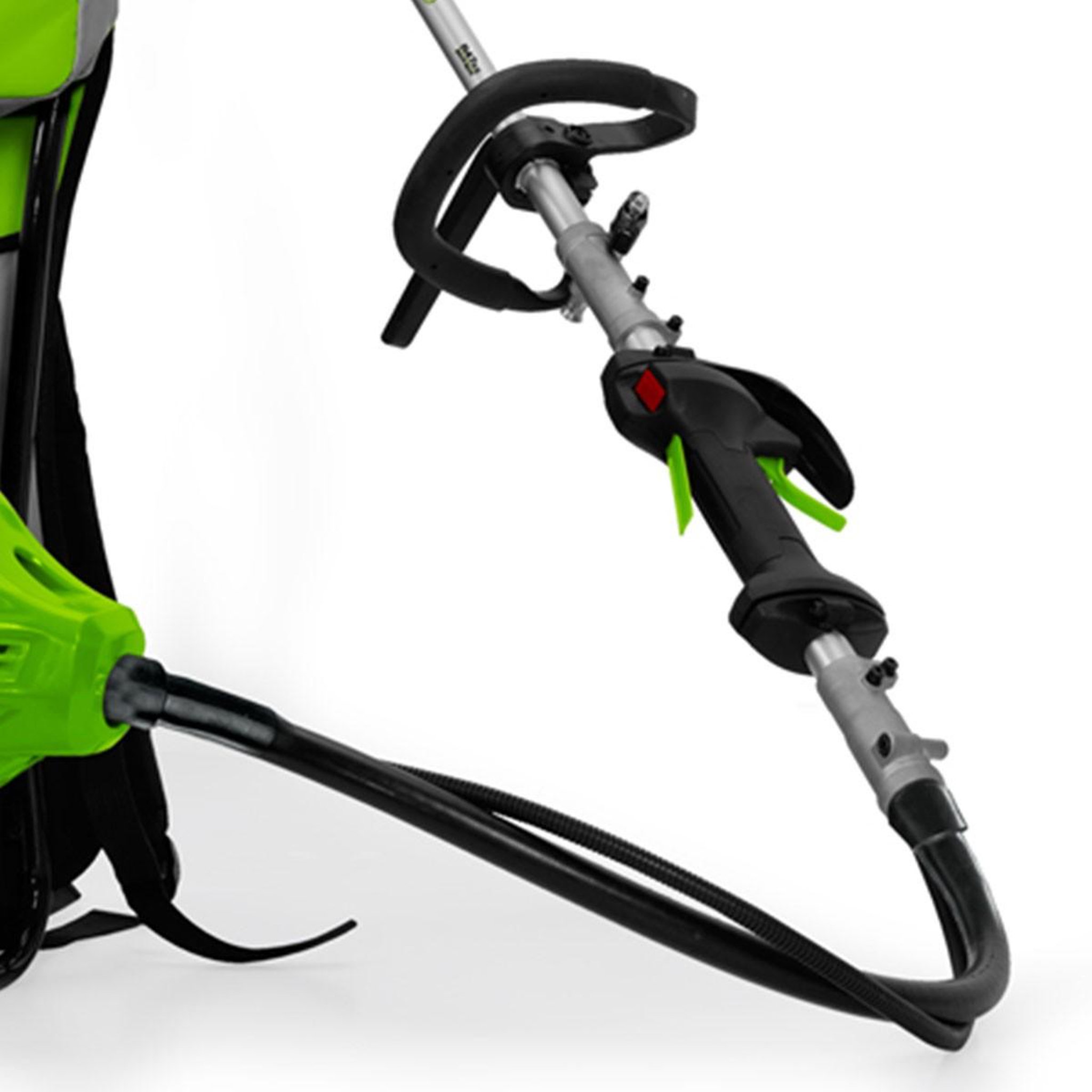Voir la diapositive 5 : VITO Débroussailleuse thermique 47cm³ coupe ø25cm + lame et fil nylon réservoir 1l autonomie 1h30 port sac à dos vito professionnel