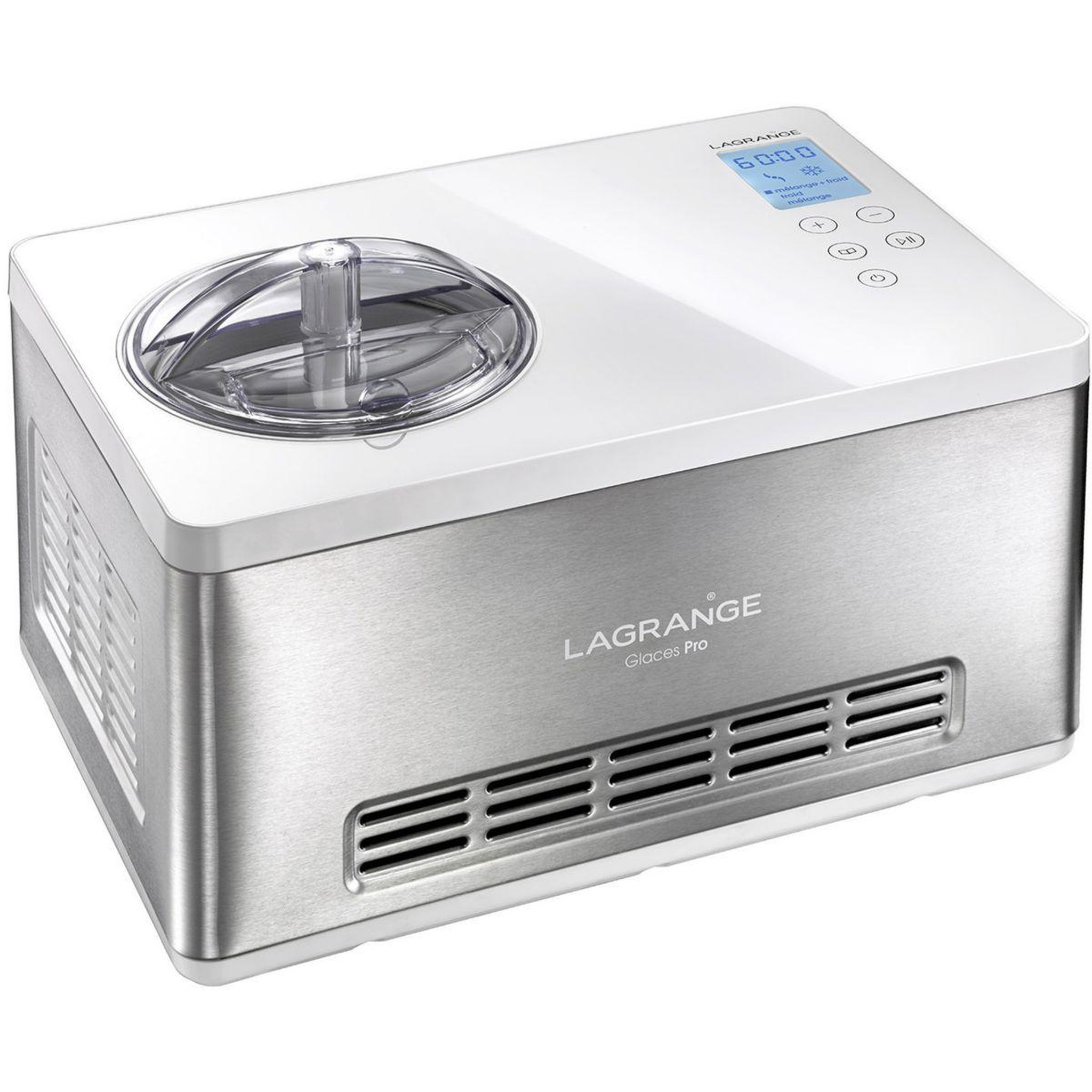 Voir la diapositive 2 : LAGRANGE Turbine à glace Glaces Pro 2L double cuve 419022