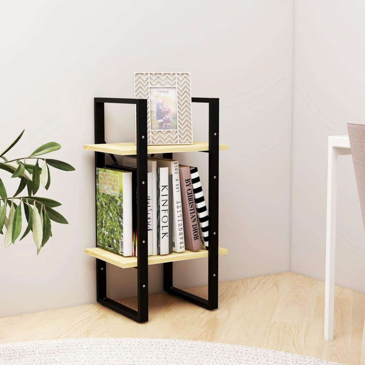 VIDAXL Bibliotheque a 2 niveaux 40x30x70 cm Bois de pin massif