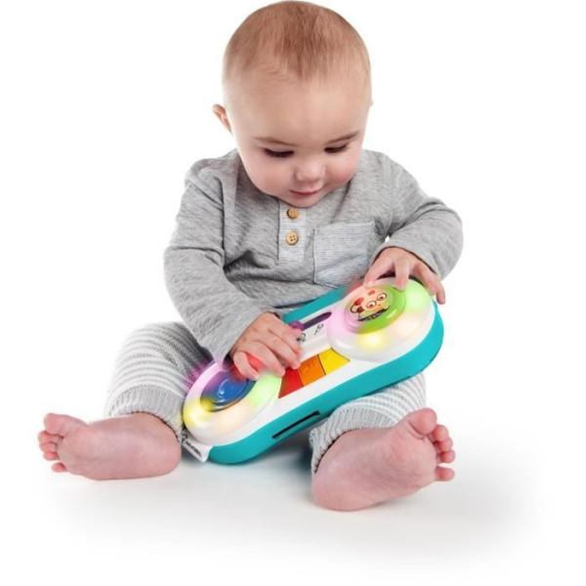 Voir la diapositive 2 : BABY EINSTEIN Baby einstein jouet d'éveil musical, stéréo pour bébé et enfant a partir de 12 mois, 3 stations musicales et 30 mélodies e
