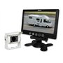 BEEPER Kit vidéo de recul avec caméra blanche & écran LCD 7'' RWEC79X